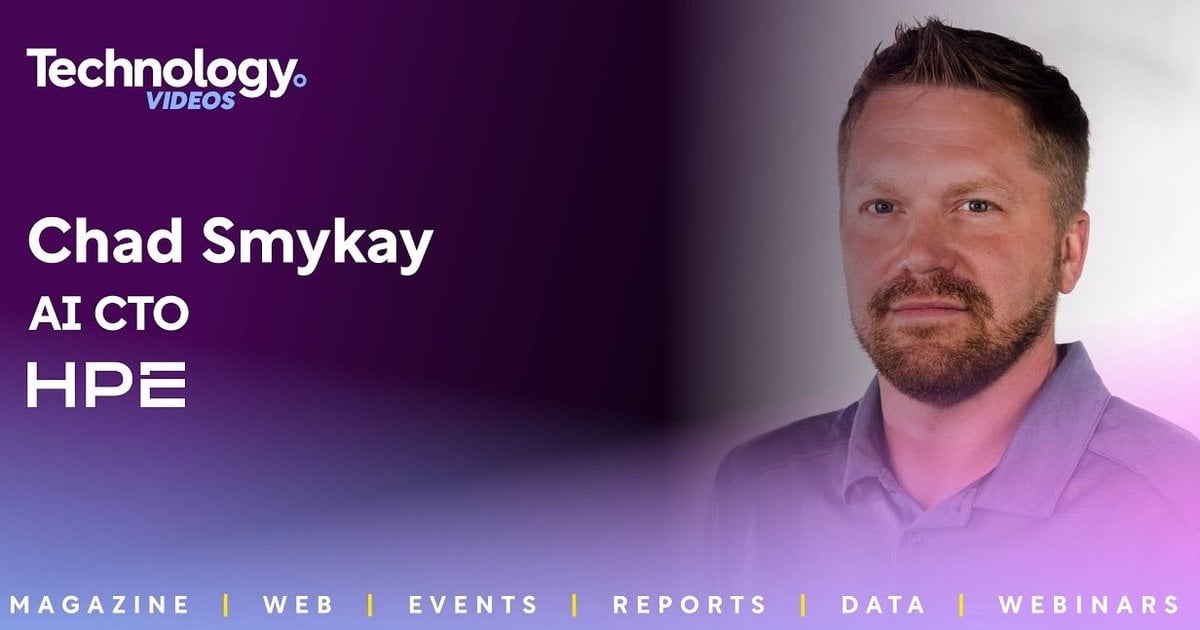 Chad Smykay, Chief Technology Officer of AI at HPE