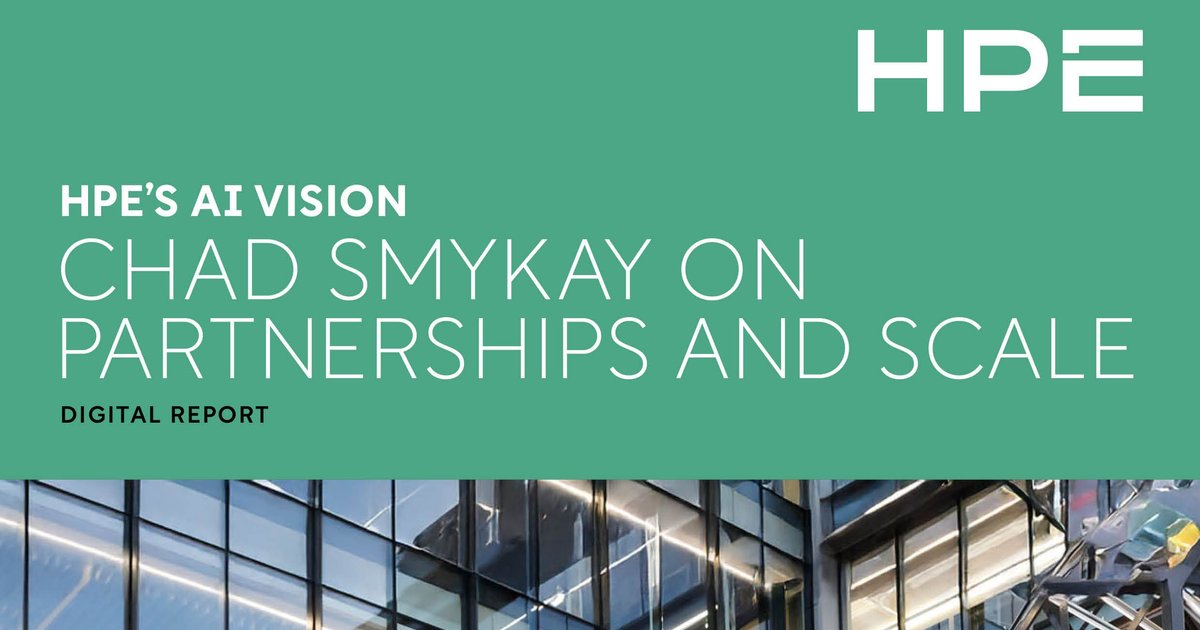 HPE’s AI Strategy: Insights from Chad Smykay on Collaborations and Growth