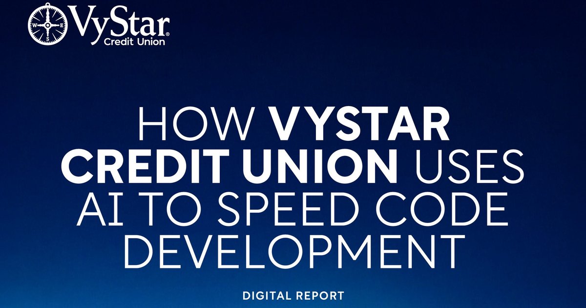 How VyStar Credit Union Leverages AI to Accelerate Code Development