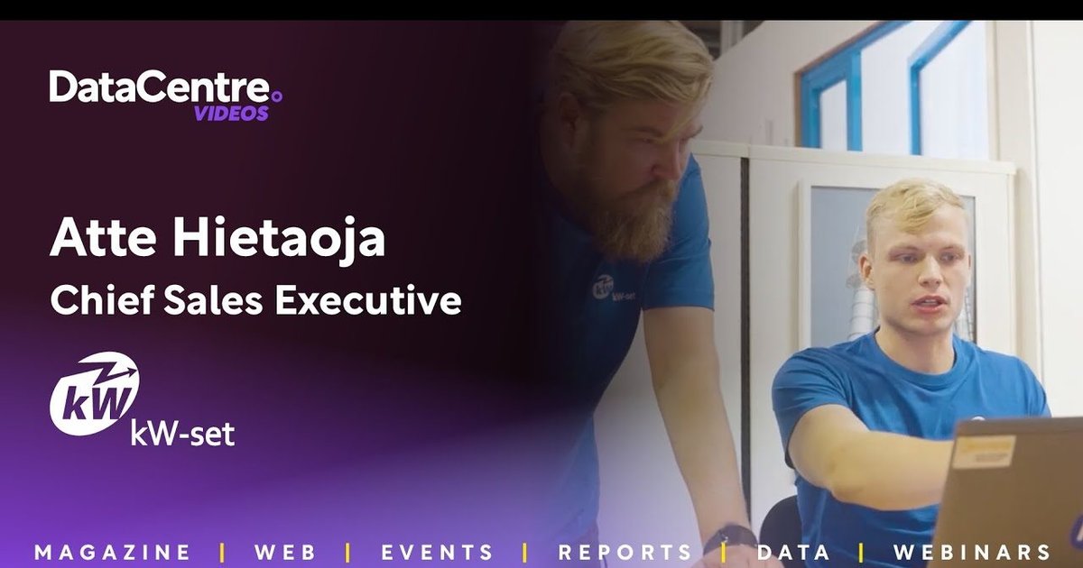 How kW-set Oy Fuels atNorth’s Expansion of Nordic Data Centers