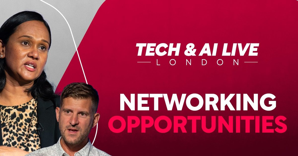Tech & AI LIVE London: Exceptional Networking Possibilities